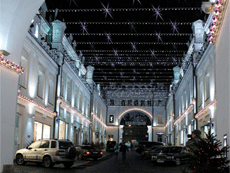 Creating an original street illumination design project